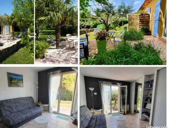 LE Val 83143 Studio indépendant dans villa récente avec terrasse et parking