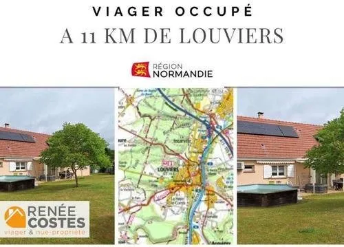 Viager occupé - F79-H81 ans - LOUVIERS (27400)