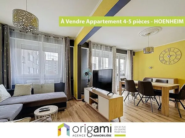Nouveauté ORIGAMI en EXCLUSIVITÉ - T4/5 sur HOENHEIM