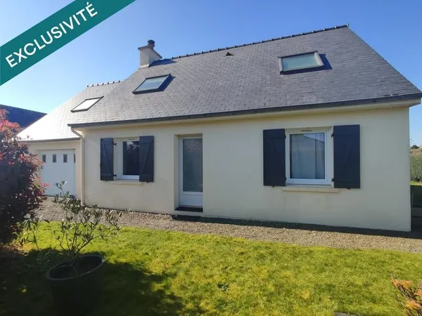 Maison Lumineuse 100m2- volumes ouverts et fort potentiel - Plourin-Les-Morlaix