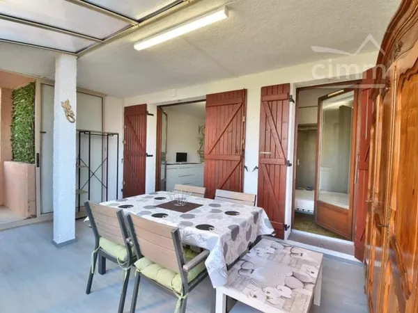 ACHAT - SAINT-CYPRIEN PLAGE 66750 - APPARTEMENT 2 PIECES - REZ D