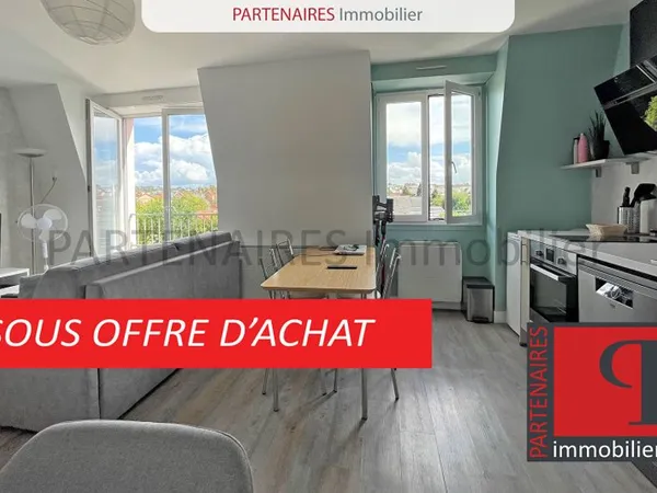 Vends appartement 32m² Le Chesnay Centre - Dernier étage - Cave