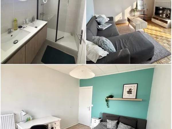 Colocation - 1 chambre équipée - Gare 📍