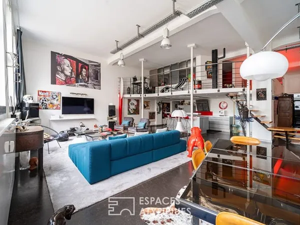 Loft dans un ancien atelier de couture