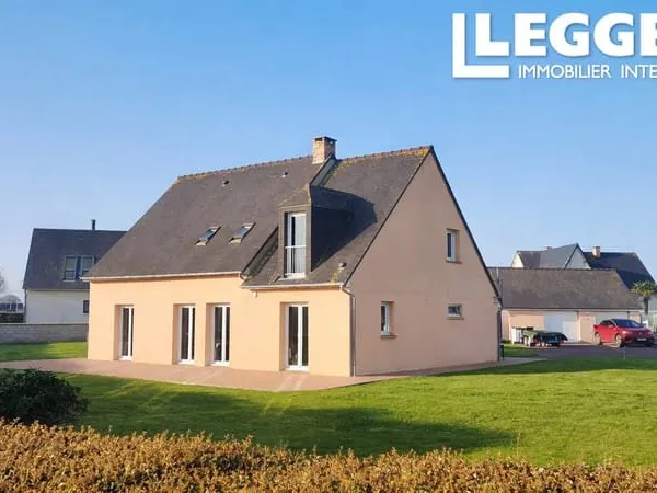 Leggett. Unique. Maison 4 ch 3 sdb. Vie plain pied. Vue mer imprenable. Plage d'Omaha et commerces à