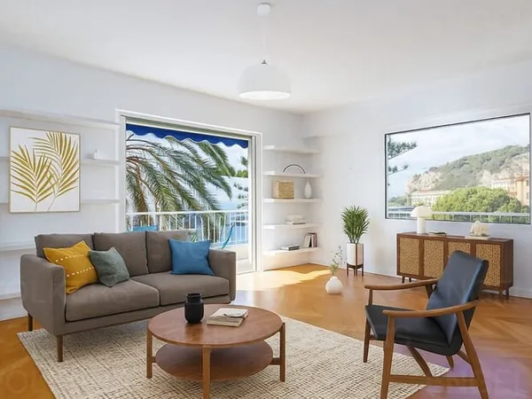 Appartement avec vue mer - Port de Nice / Franck Pilatte
