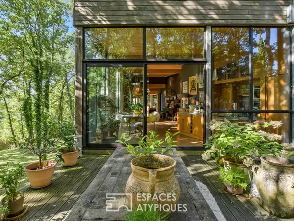 Maison d'architecte dans les bois à Auch