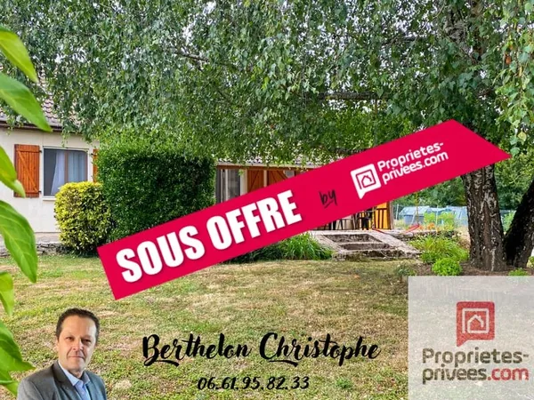 Maison 5 chambres 127m² posée sur un terrain de 1000m²