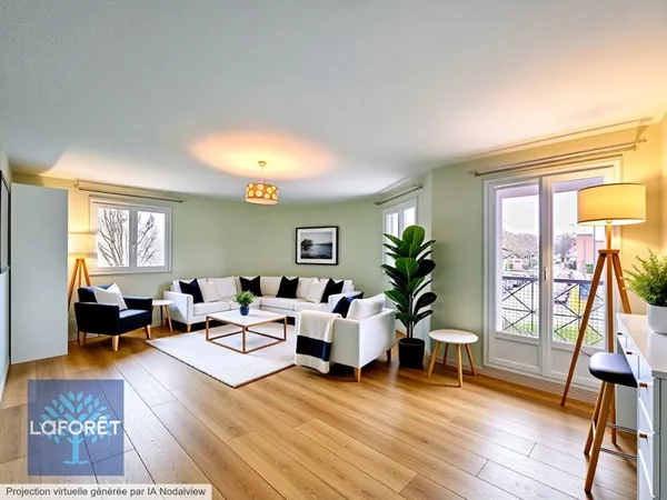 Appartement 3 pièces 69 m²