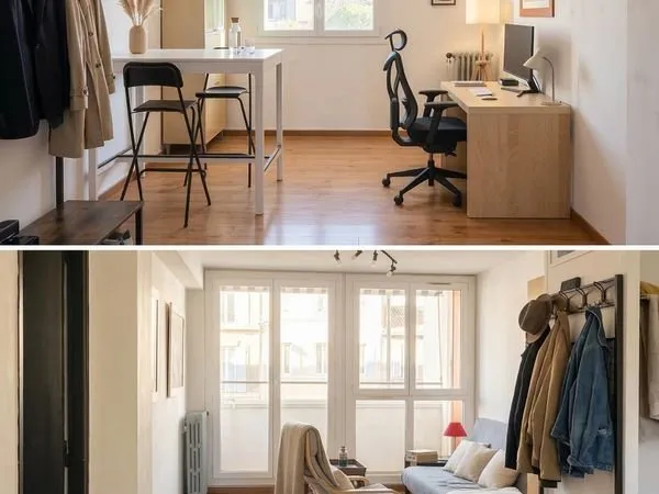 T3 Lumineux et Traversant de 67m² avec Balcon, Loggia & BOX/Parking fermé - Marseille 5ème (Baille /