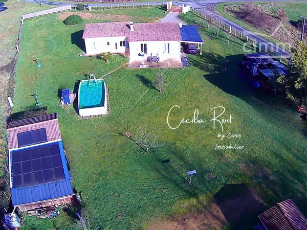 Maison T5  sur un terrain de 3900 m²