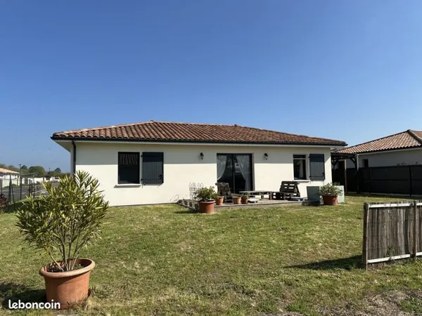 Maison contemporaine de plain-pied (2022)