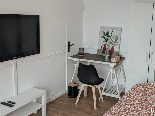 Chambre appartement 4 pièces 80 m²