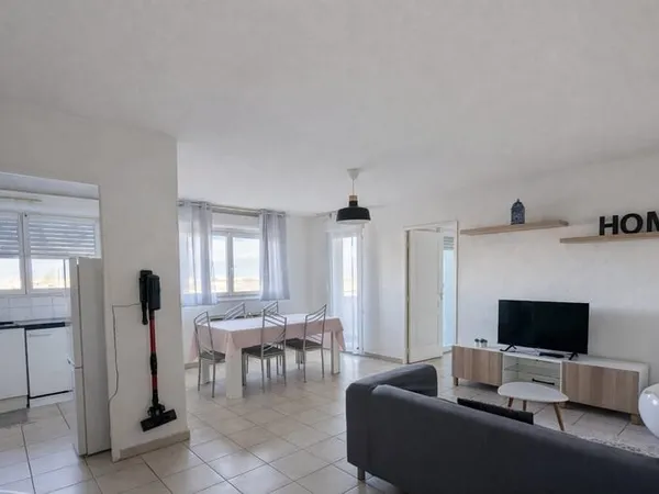 CARCASSONNE - APPARTEMENT - T3 - RDC - VENDU LOUÉ MEUBLÉ