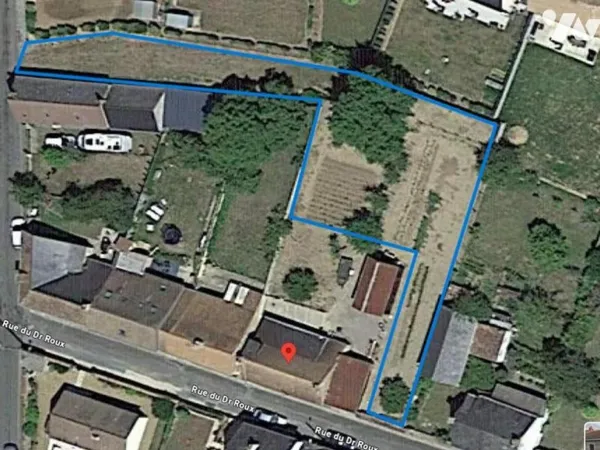 Terrain 550 m²