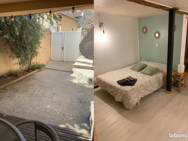 Appartement + studio
