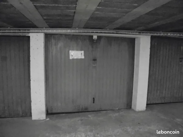 Garage en sous ol