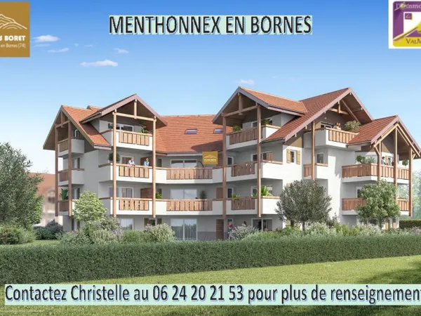 MENTHONNEX EN BORNES - LE CLOS BORET - du studio au T4