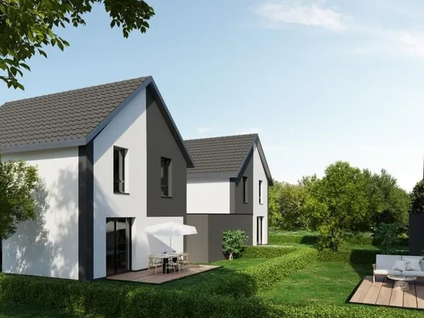 GRANDE MAISON INDIVIDUELLE dans un environnement champêtre proche de Strasbourg
