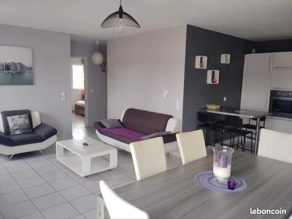 À louer appartement F3 meublé Amnéville