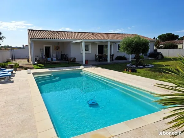 Maison 5 pièces 121 m² - Piscine, terrasse, garage