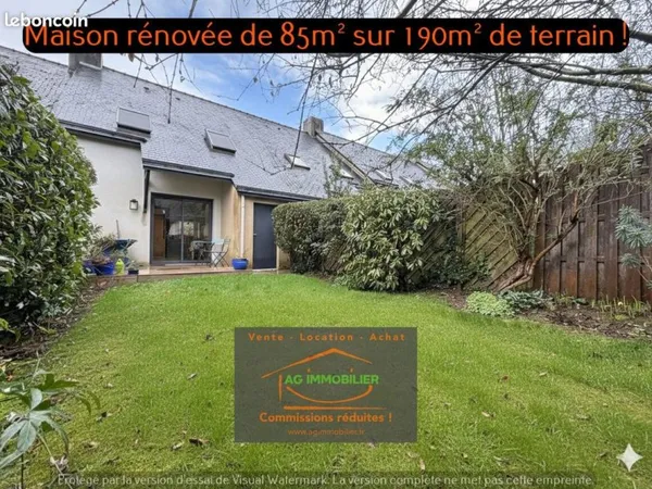 Propriété 5 pièces 85 m²