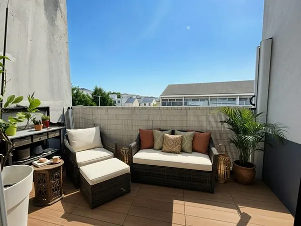 À deux pas du Parc Paysager, appartement 2 chambres lumineux