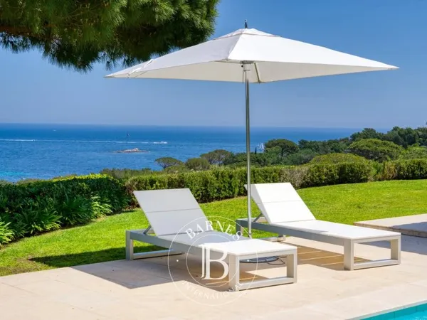 SAINT-TROPEZ - CAPON / SALINS - 5 CHAMBRES + STAFF - VUE MER - PISCINE