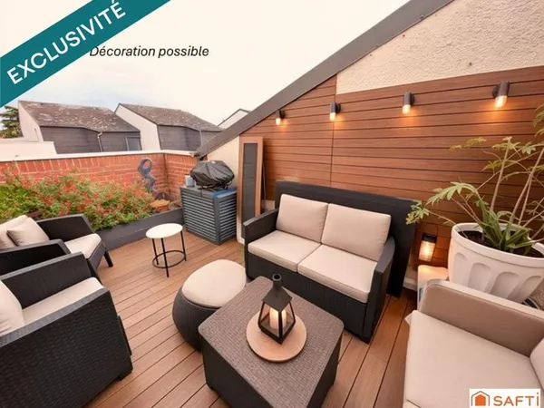 Livry Gargan Grand duplex F5 115m², Double Box