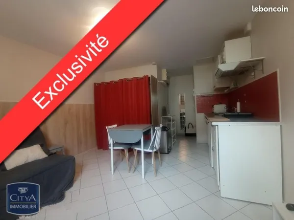 Appartement 1 pièce 19 m²