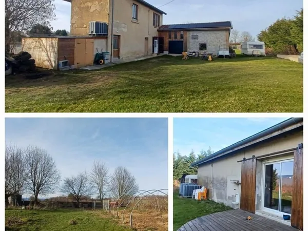 Maison 120m2 Rénovée + terrain 2400m2