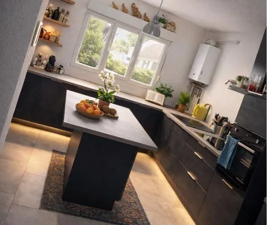 Vend maison accoler