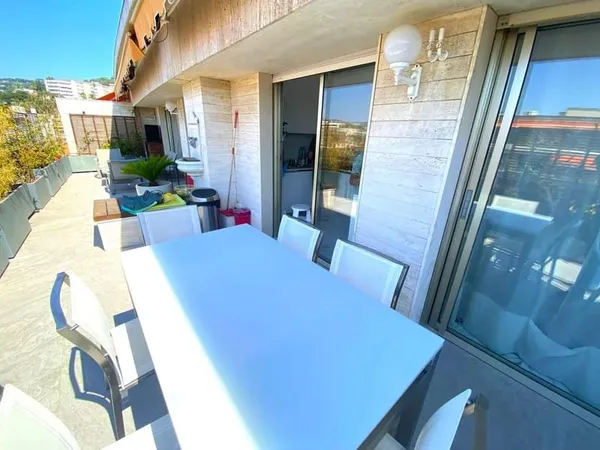 Cannes Vente 2 Pieces En Dernier Etage Grande Terrasse