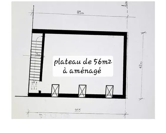 Belle surface de 56m2 Créteil village