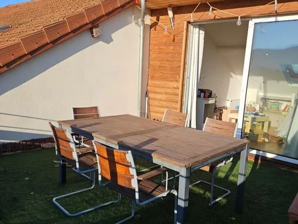 Appartement duplex avec terrasse tropézienne t4/5