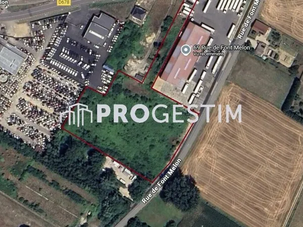 Terrain constructible 8282 m²