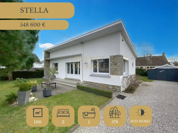 EN EXCLUSIVITE ! VILLA 4 PIECES DE PLAIN-PIED JARDIN GARAGE