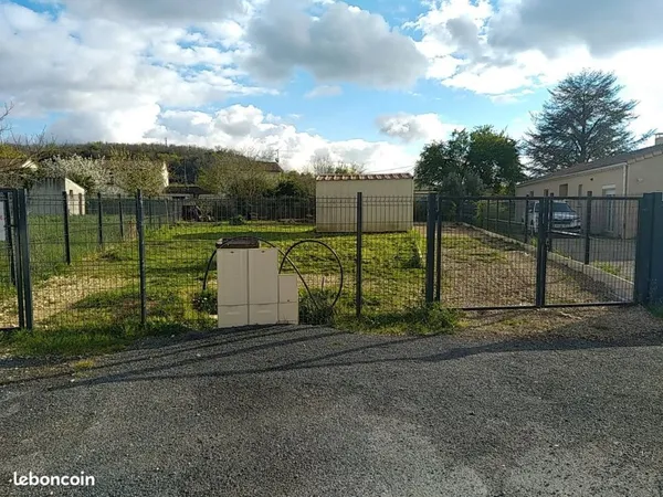 Terrain prêt à construire