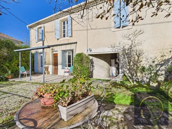 À Vendre Mas Mitoyen de Charme à Châteaurenard