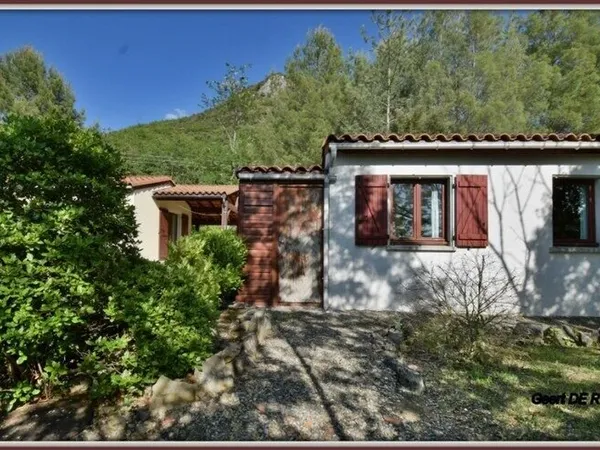 Dpt Aude (11), à vendre QUILLAN maison P3 de 50 m² - Terrain de 400,00 m² - Plain pied