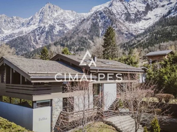 Chalet d'exception aux Houches