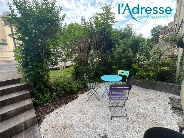 DUPLEX avec jardinet + BOX + PROCHE TRANSPORT