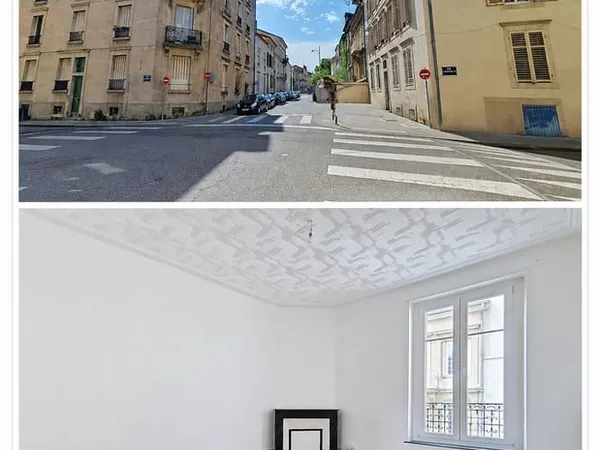 Appartement 44 m² - Entre ARTEM et la gare - Charme de l'ancien