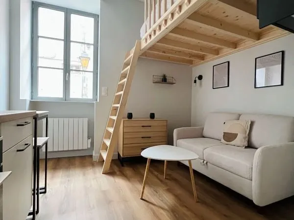 Studio 1 pièce 15 m²