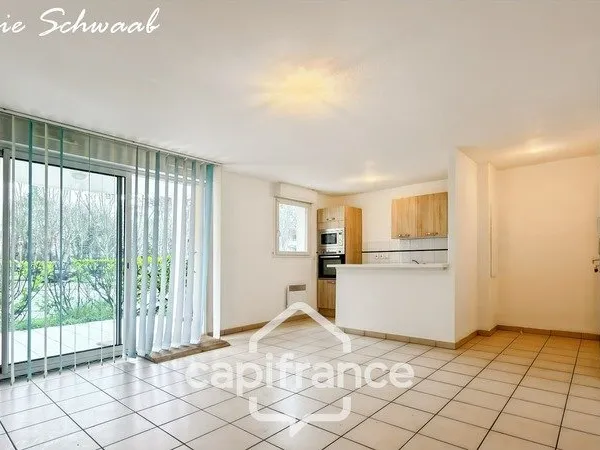 SAINT PIERRE DU MONT (40), À VENDRE - Appartement T3 de 55,60 m² - Résidence sécurisée avec piscine 