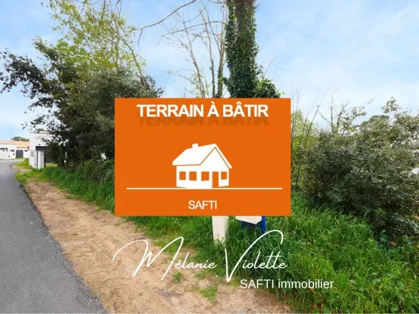 Terrain viabilisé de 846 m² à La-Tranche-sur-Mer