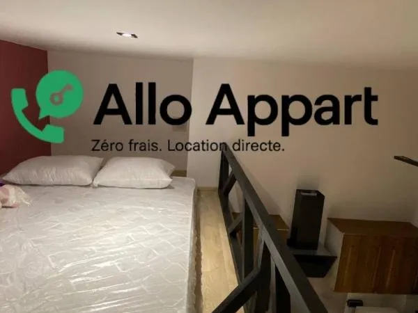 Studio mezzanine meublé 25 m² a Lyon 04
