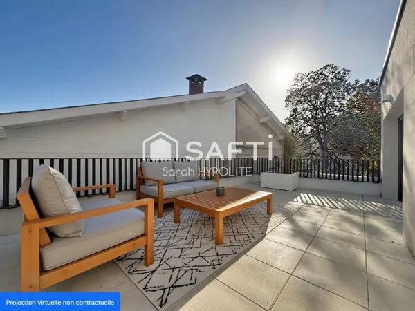 Appartement lumineux de 67 m², avec terrasse