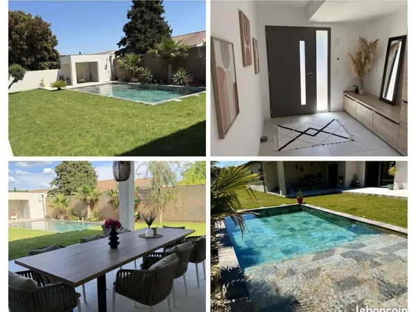 Villa meublée 4 chambres de 2023 - piscine bali - prestations haut de gamme - 200 m2