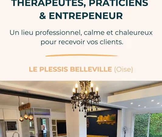 Bureau / Cabinet à louer thérapeute / coach + collectif - Oise